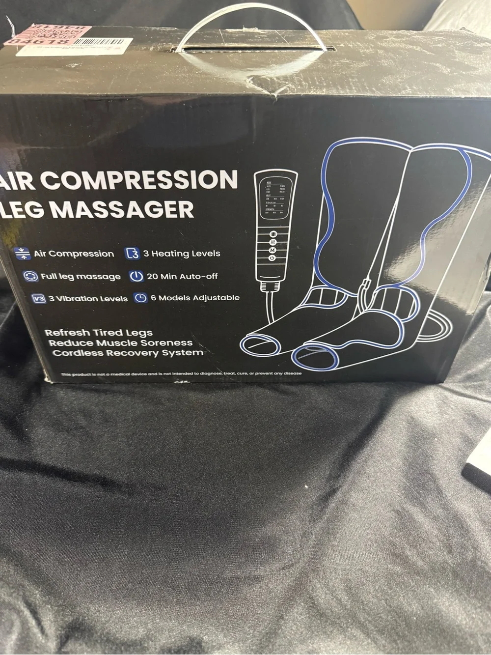 Air Compression Heated Leg Massager Boots